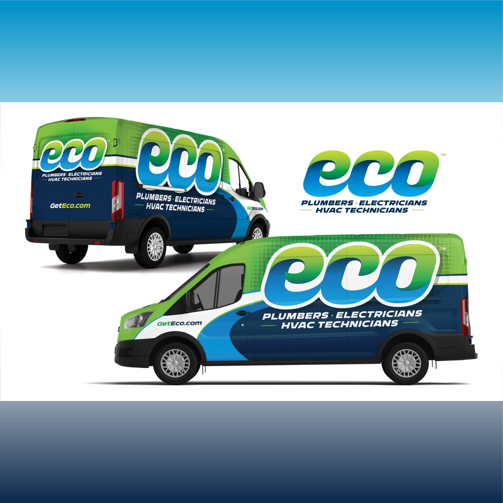 Adesivamento completo de frota corporativa em vinil laminado