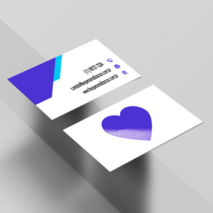 Cartão de Visita - Verniz Localizado Frente