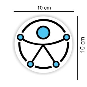 Adesivo Novo Símbolo Internacional De Acessibilidade